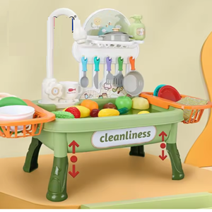 اسباب بازی سینک ظرفشویی پایه دار کودک Fun Kitchen Sink_اسباب بازی لوازم آشپزخانه